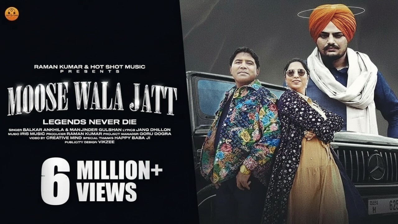 Moose Wala Jatt music video song mp4 mobile download