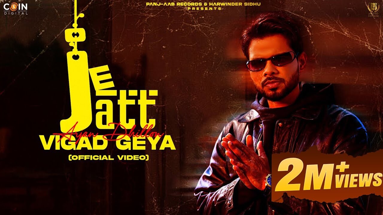 Je Jatt Vigad Geya music video song mp4 mobile download