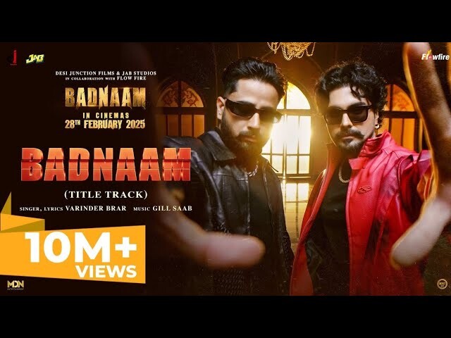 Badnaam music video song mp4 mobile download
