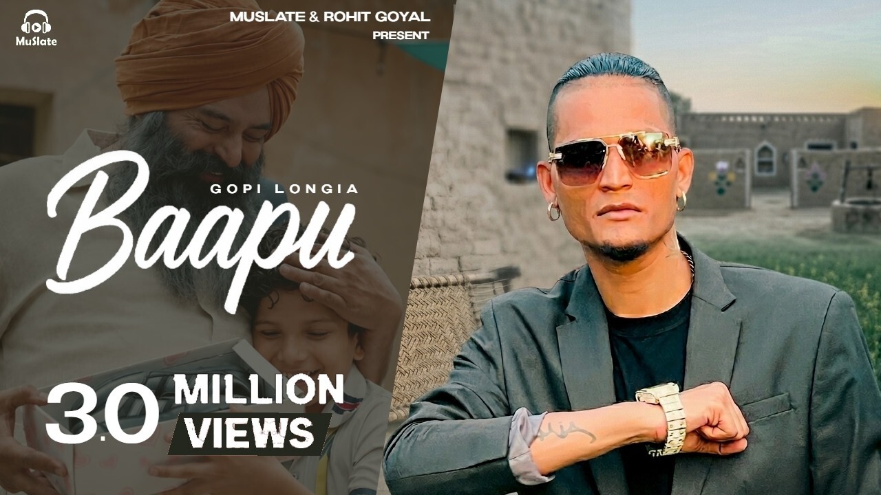 Baapu music video song mp4 mobile download